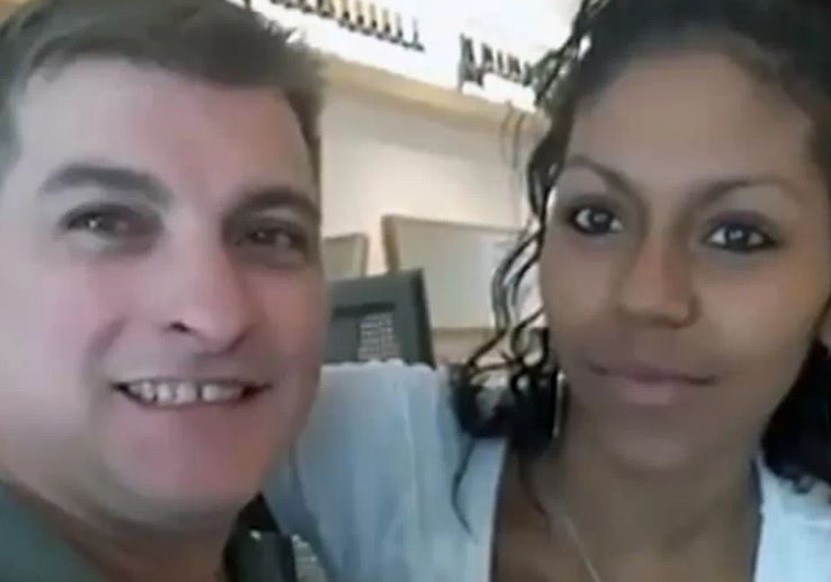 César Román y Heidi Paz