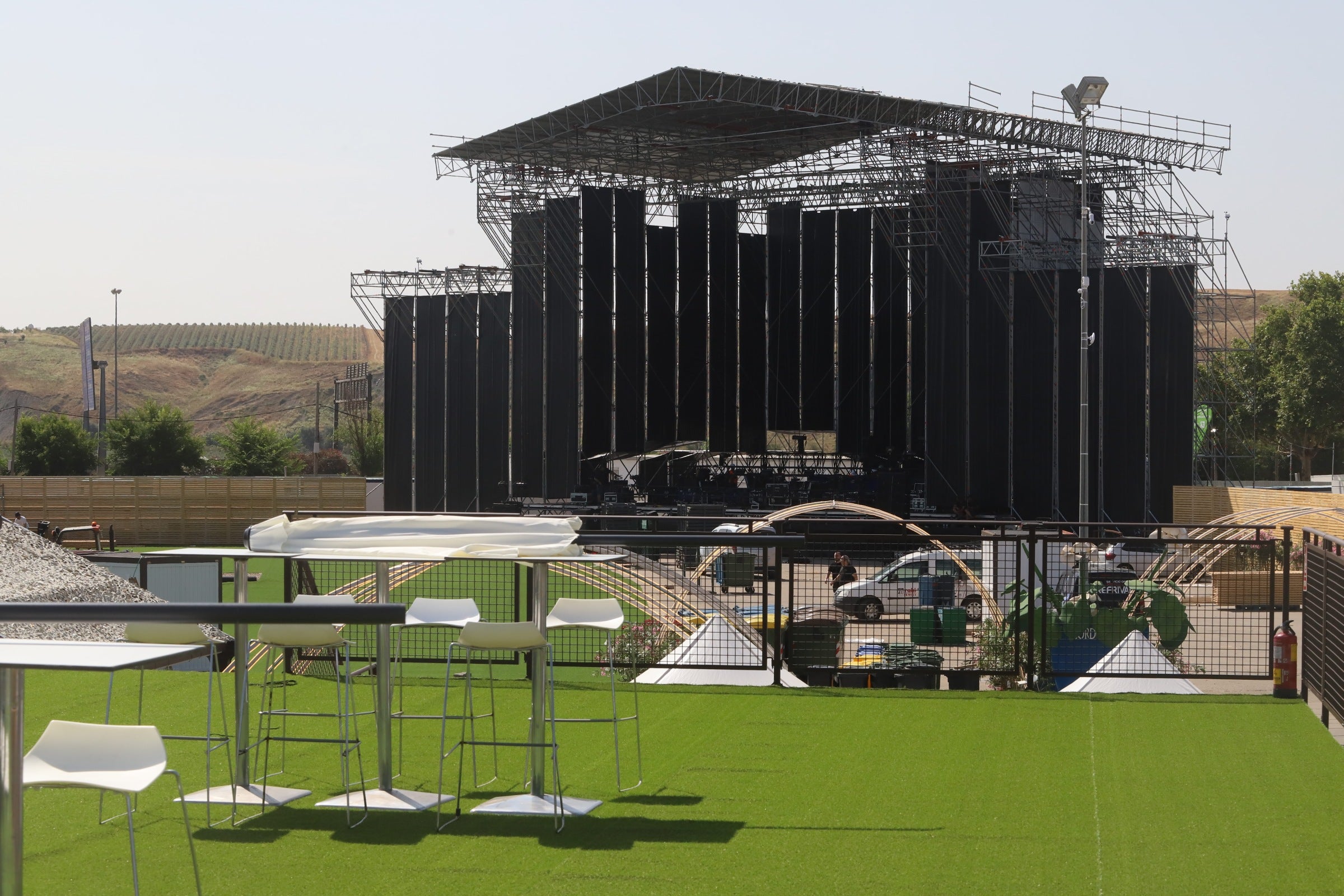 Las mejores imágenes del complejo que acogerá el nuevo festival Córdoba Live