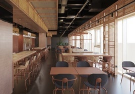 El Roig Arena contará con un restaurante de cocina valenciana, un ultramarinos y un 'gastromarket'