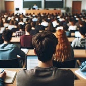 Un aula universitaria