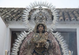 La Virgen de los Ángeles gloriosa peregrinará a la Catedral de Córdoba en su procesión de septiembre