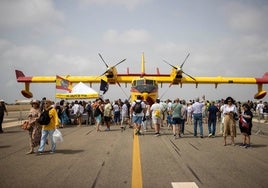 El rey Felipe VI acude al aniversario de la Patrulla Águila en Murcia