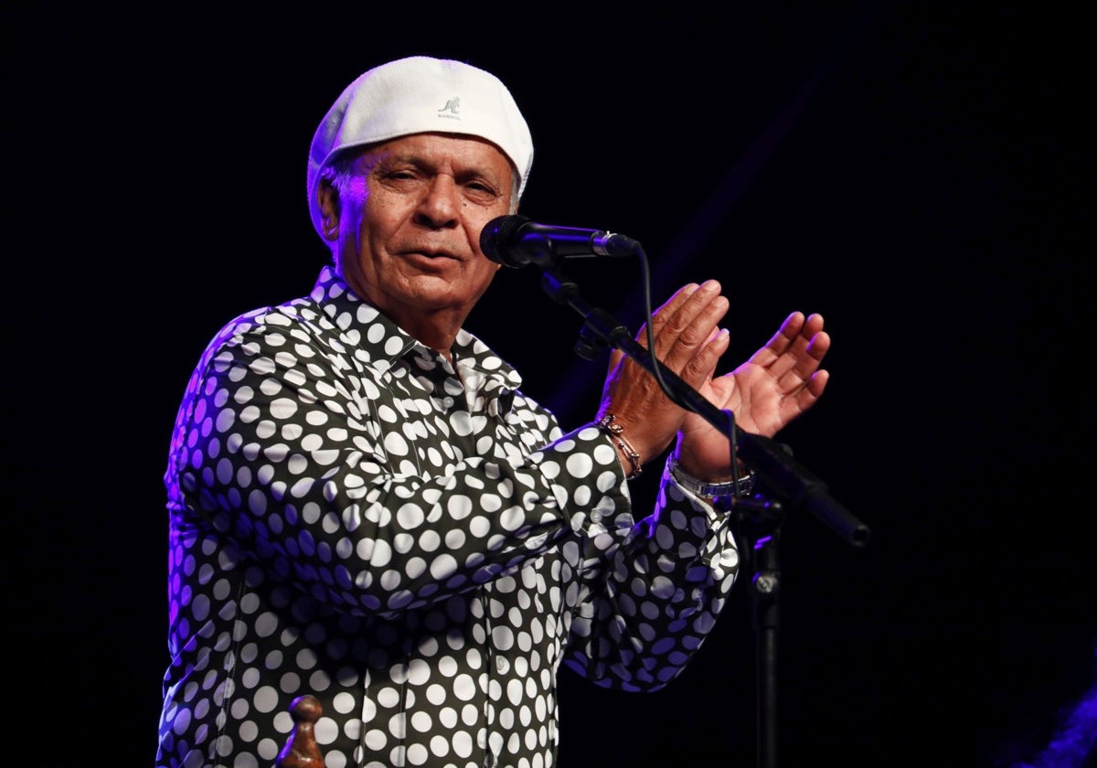 El Pele, durante un concierto en Córdoba