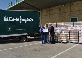 El Corte Inglés dona más de 62 toneladas de alimentos al Banco de Alimentos de Valencia