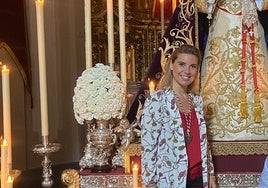 Inmaculada de Lara, nueva hermana mayor del Rescatado de Córdoba para abrir un nuevo ciclo