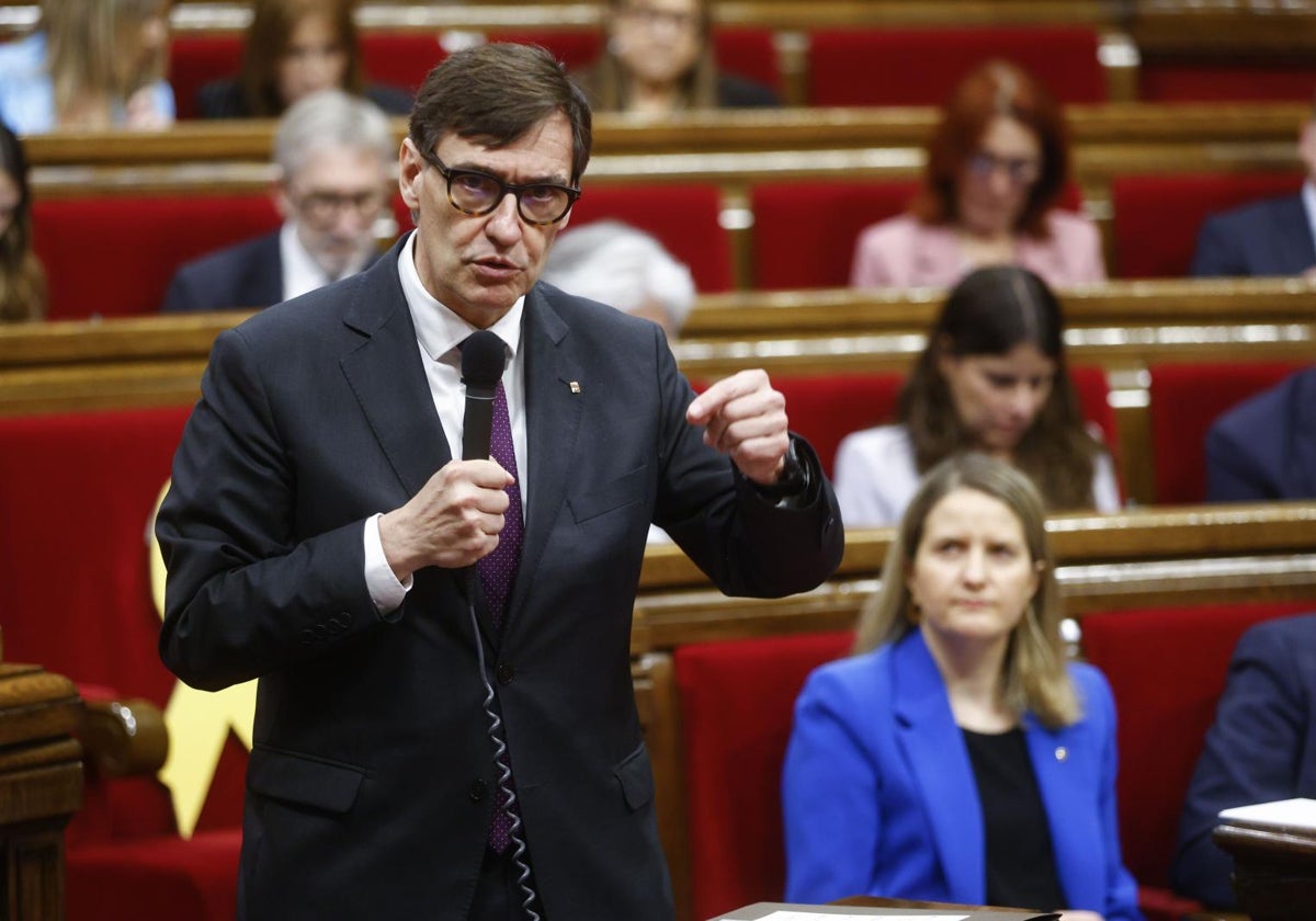 Salvador Illa, presidente de la Generalitat de Cataluña