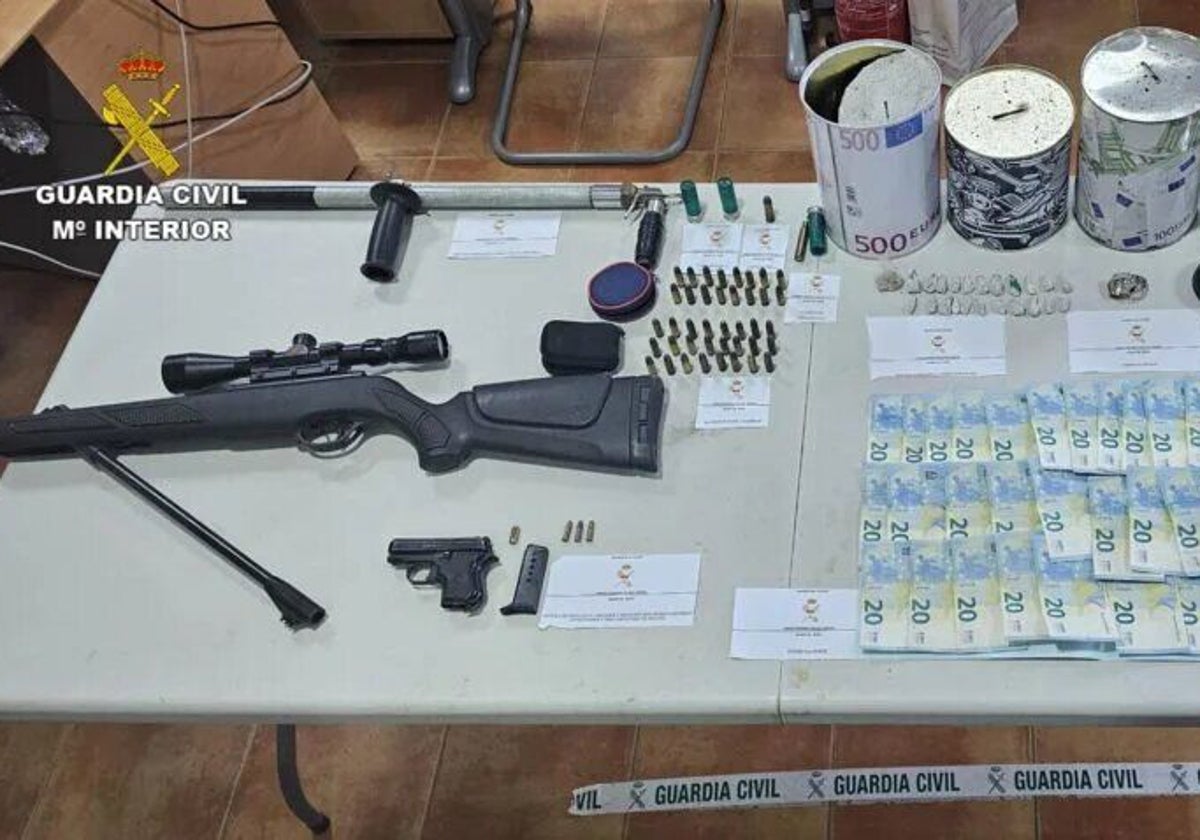 Detenido por amenazas con un arma de fuego tras la denuncia de un vecino de Sonseca
