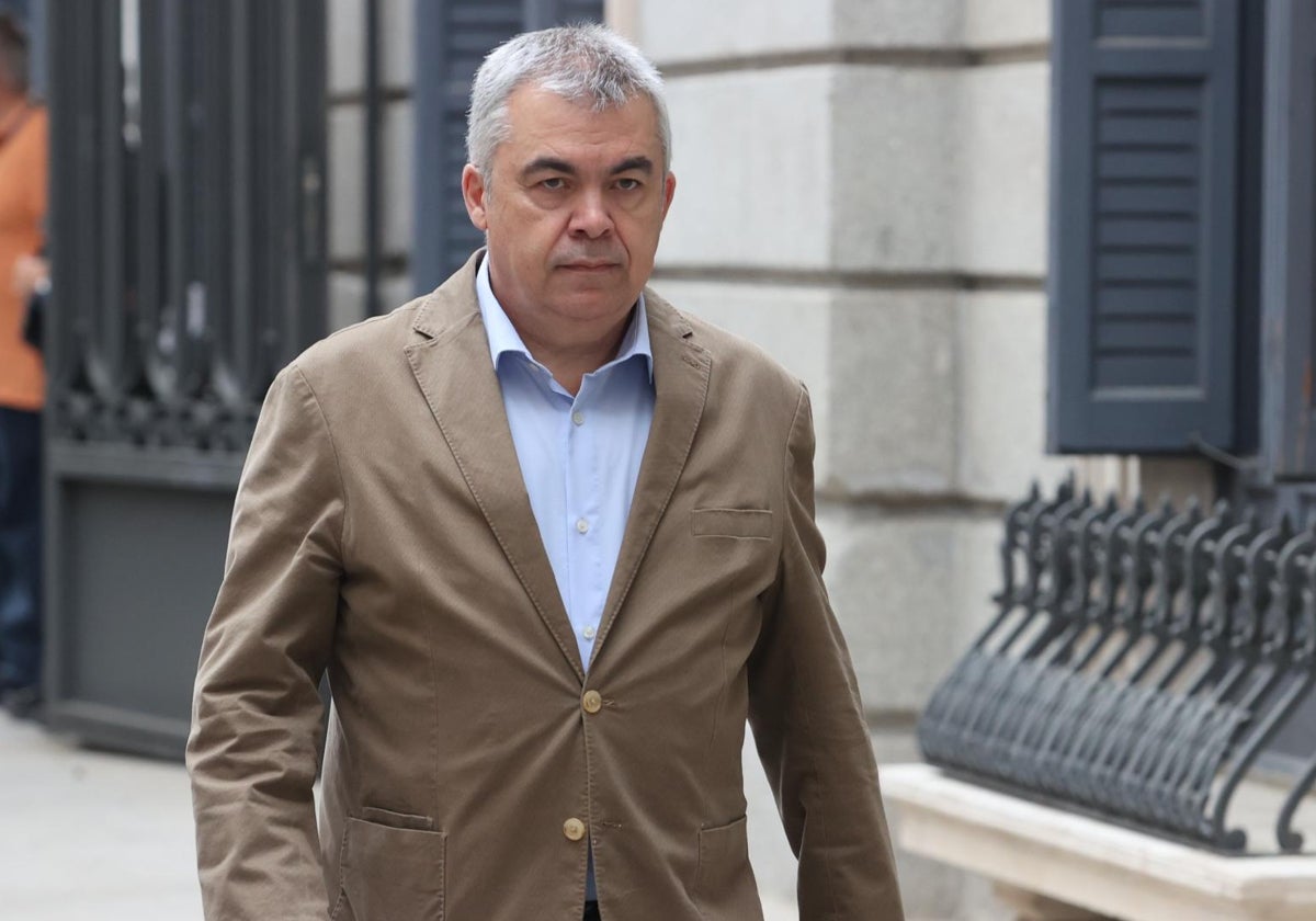 El ya exsecretario de Organización del PSOE Santos Cerdán