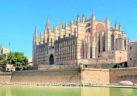 Muere un hombre de 75 años al caer desde la muralla de la Catedral de Mallorca