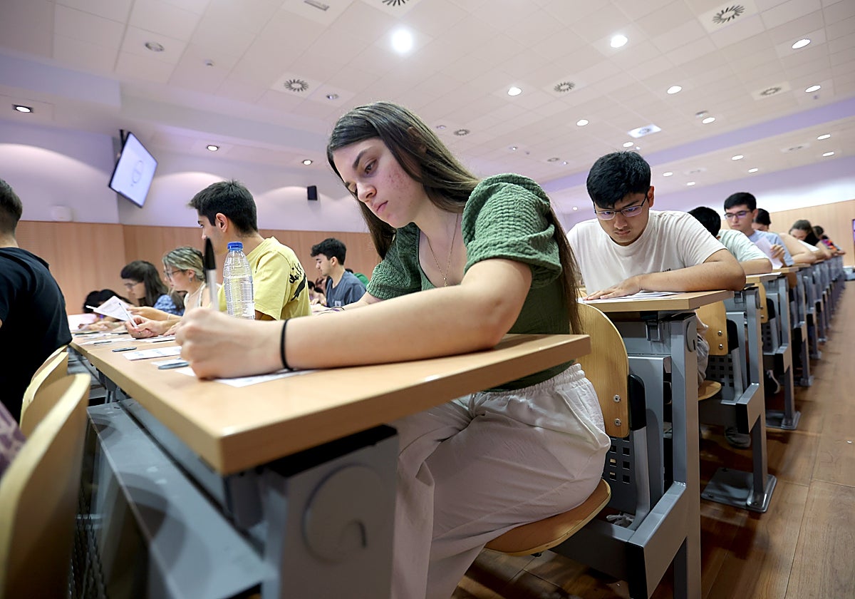 Un examen de Selectividad