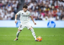 Fran García, jugador del Real Madrid