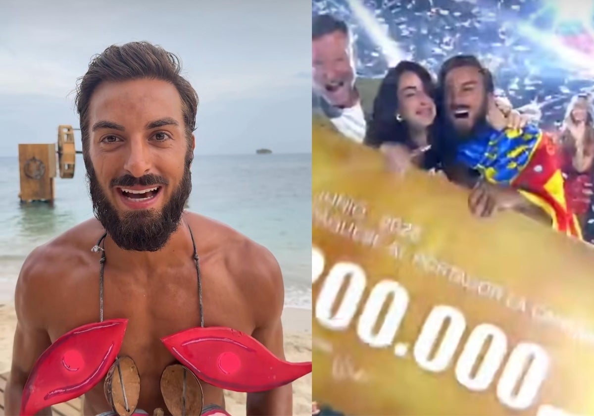 Imagen del ganador de Supervivientes, programa de Telecinco, Borja González