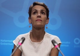 Comparecencia de María Chivite, en directo: declaraciones tras la dimisión del número dos de PSN por ocultar que su pareja trabajó en la empresa de Santos Cerdán hoy