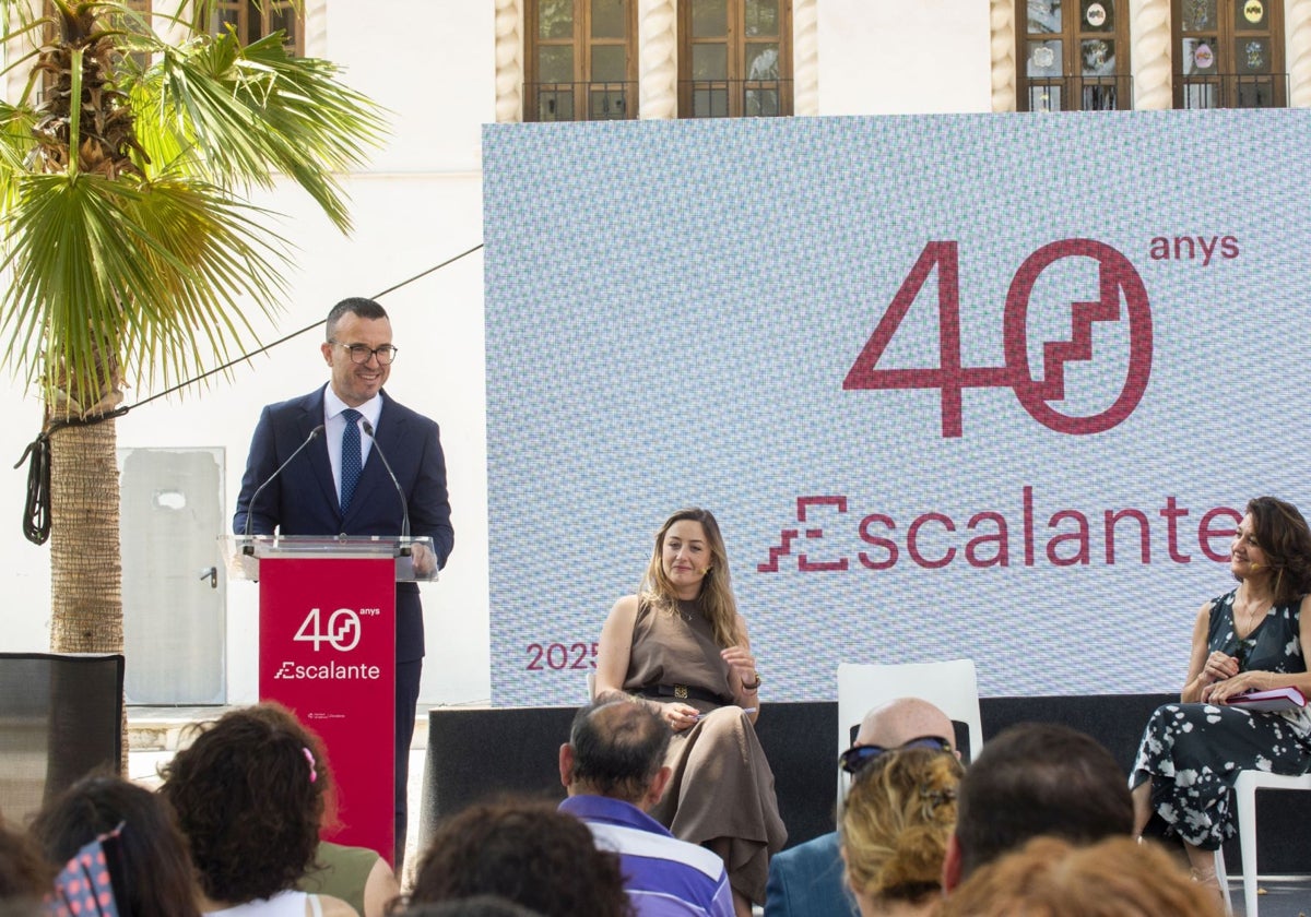 Imagen del presidente de la Diputación de Valencia, Vicent Mompó