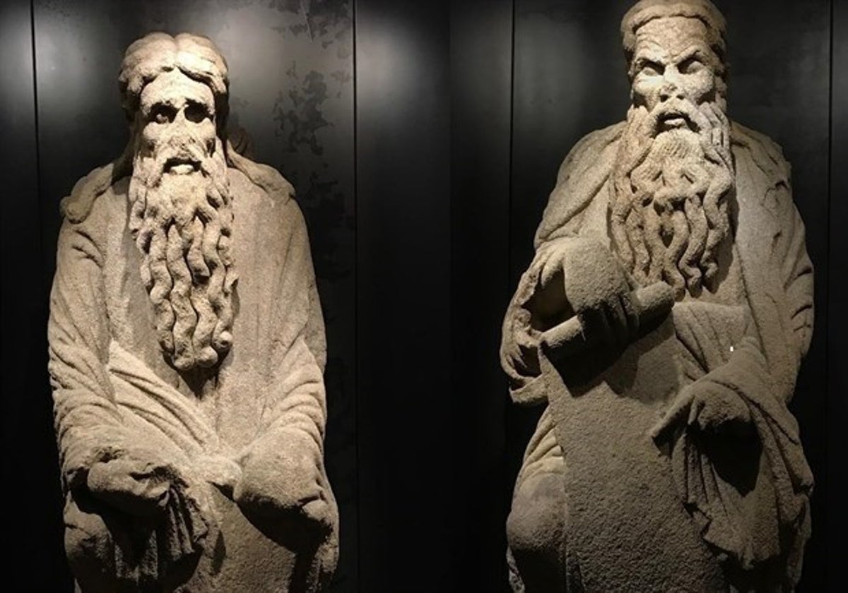 Las estatuas de Isaac y Abraham (archivo)