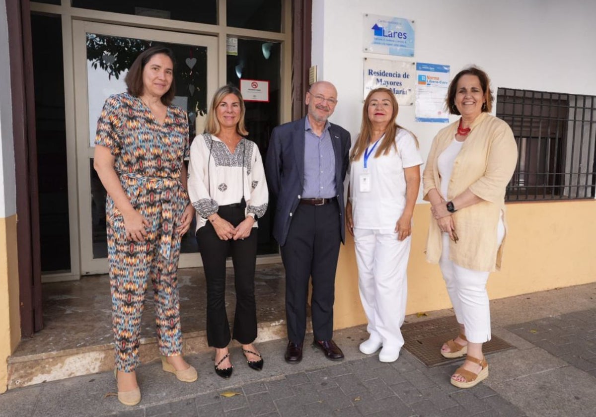 Responsables de la Fundación Miguel Castillejo y del Instituto de Desarrollo Económico y Empleo