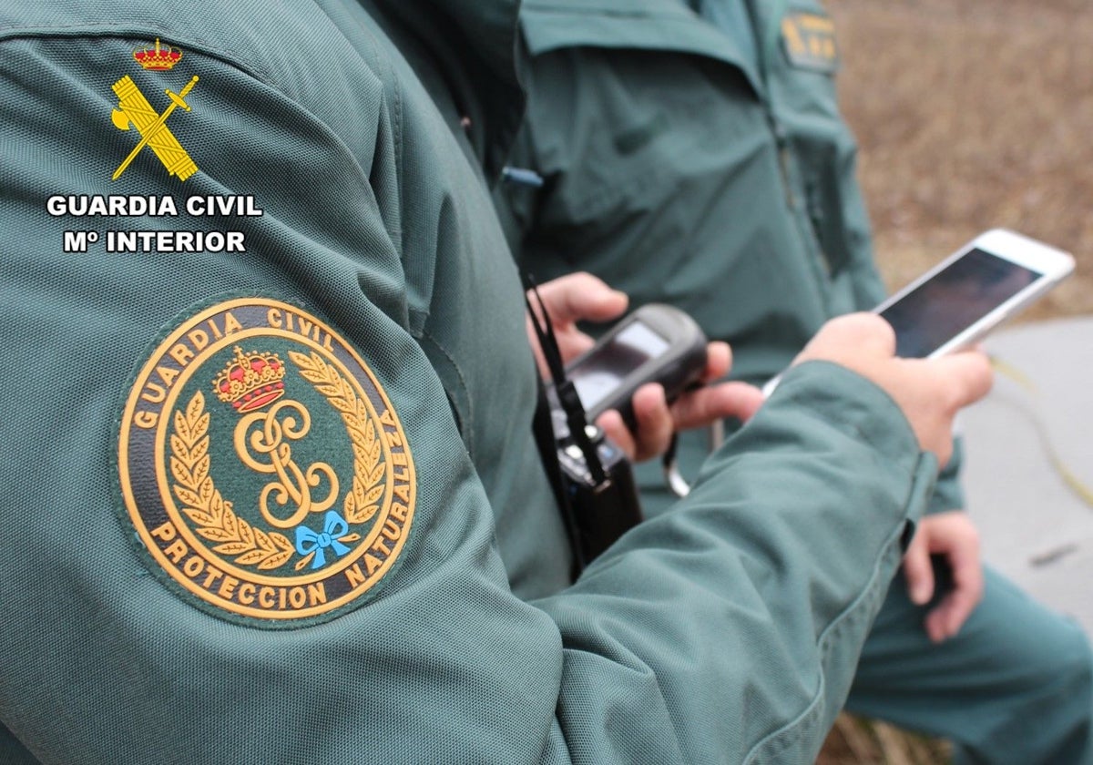 Agentes del Seprona de la Guardia Civil, en una imagen de archivo