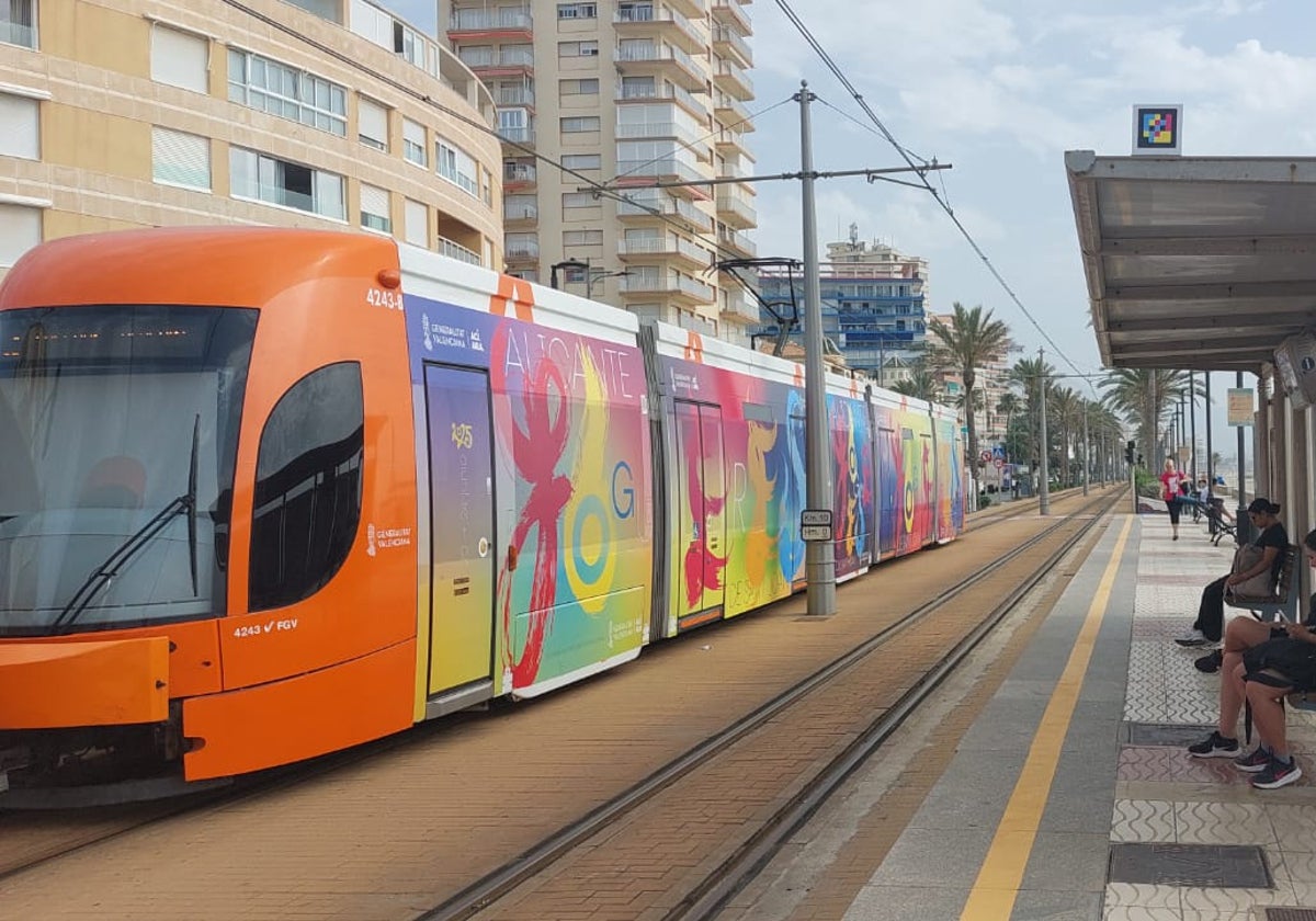 Imagen del TRAM de Alicante