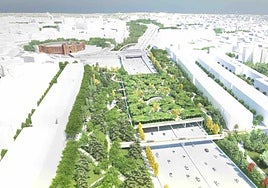 Las obras del Parque Ventas, el primer techo verde de la M-30, comenzarán el lunes