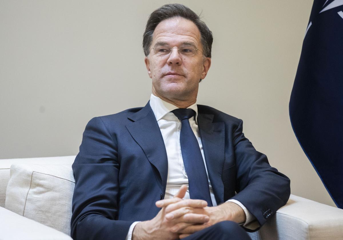 Mark Rutte en la Moncloa en enero.