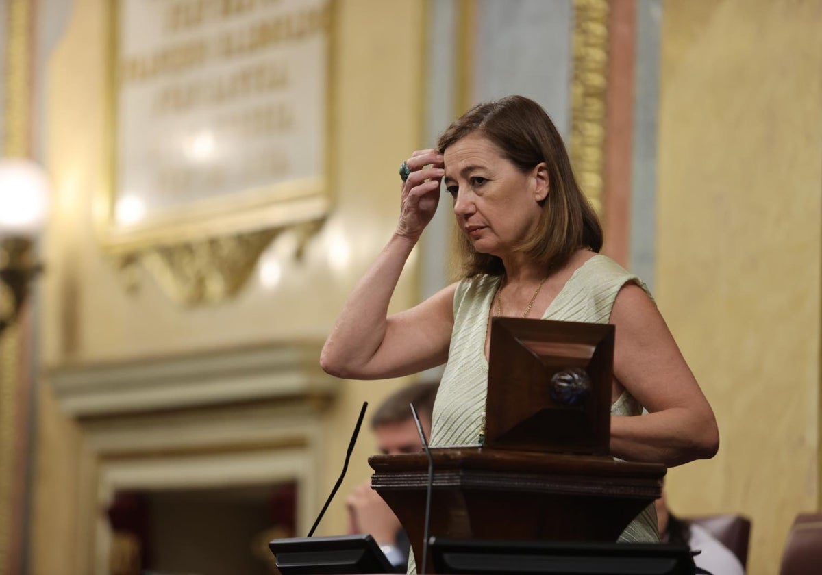 La presidenta del Congreso, Francina Armengol