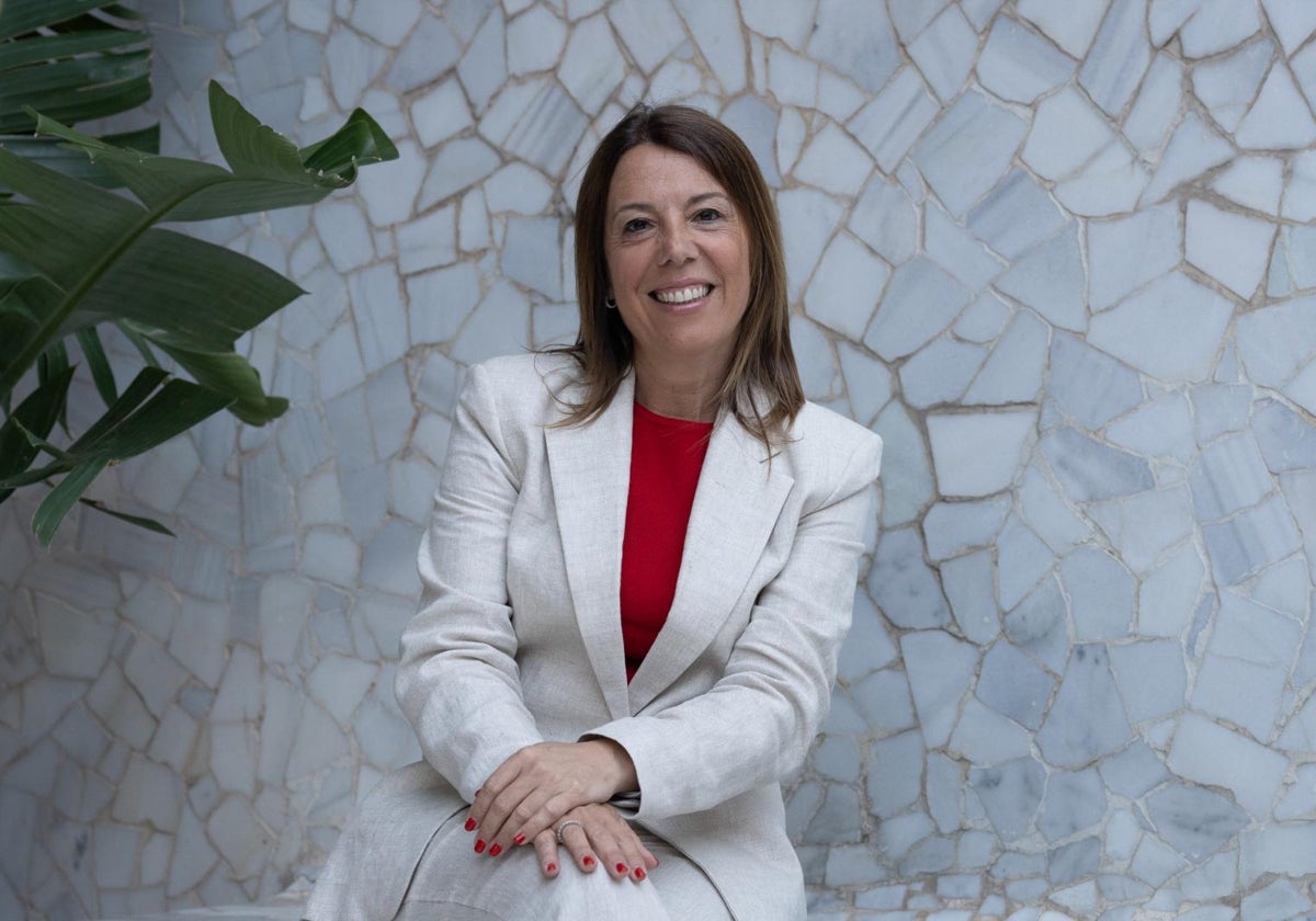 Cristina Vallejo, nueva decana del Colegio de la Abogacía de Barcelona, durante la presentación de su candidatura, el pasado abril