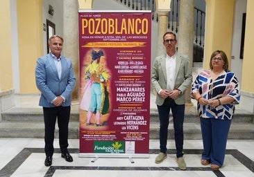 Feria taurina de Pozoblanco: Manzanares, Pablo Aguado y Marco Pérez, cartel estrella de septiembre