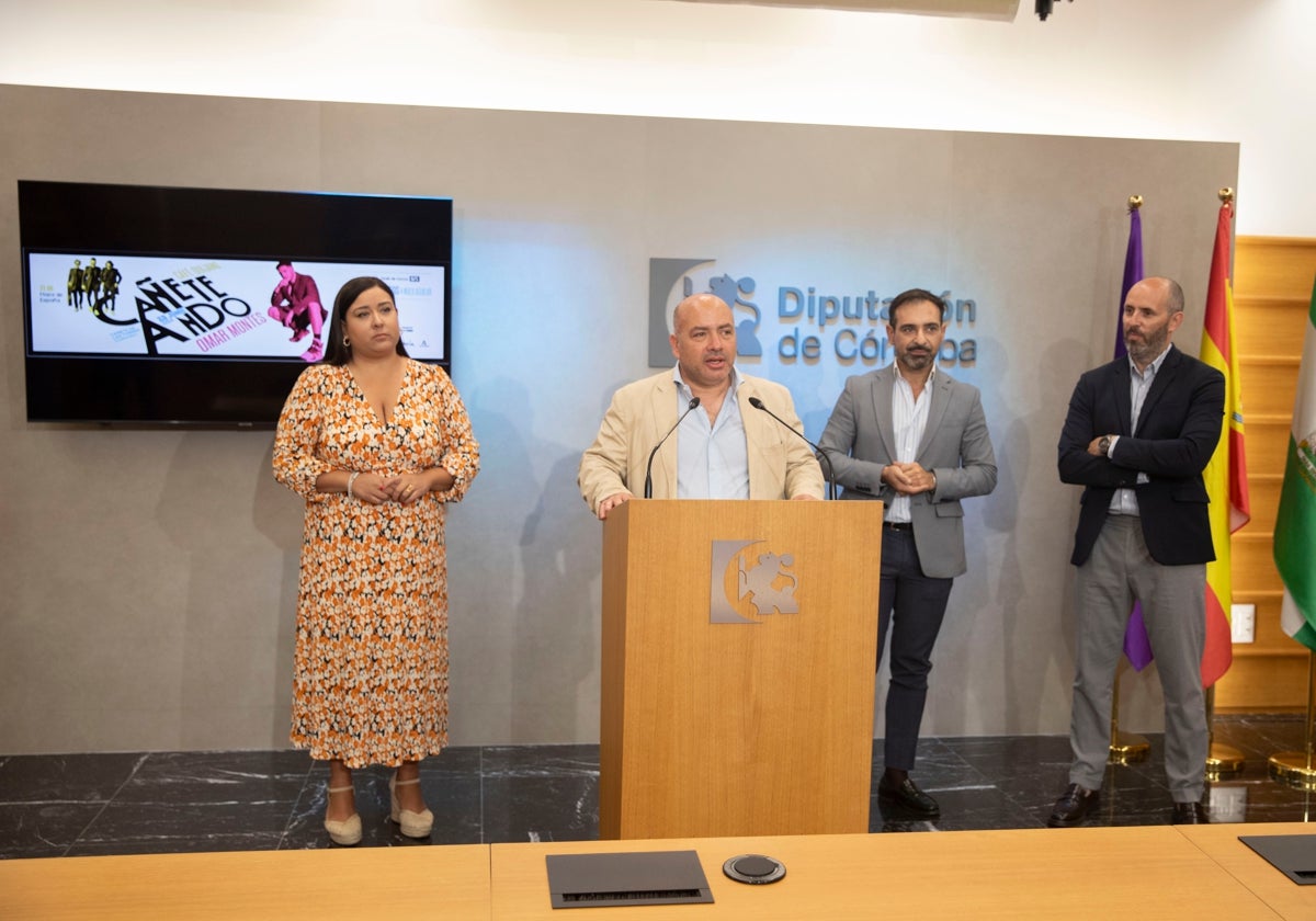 El delegado de Cultura, Gabriel Duque, durante la presentación del evento