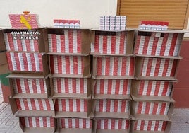 Detenido en Albacete con 200.000 cigarrillos ilegales valorados en 50.000 euros