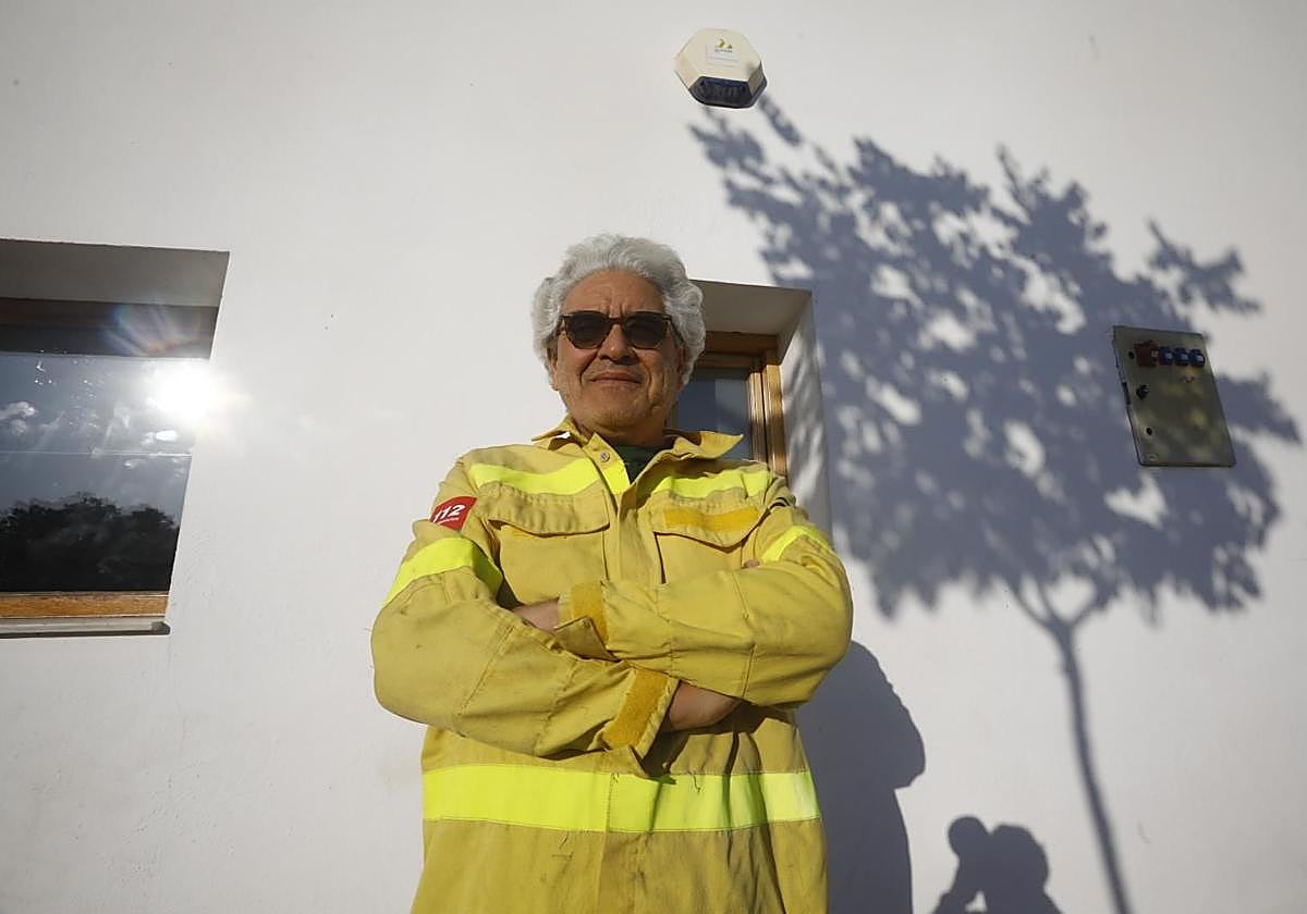 El director del centro operativo provincial del Infoca en Córdoba, Eduardo Nicolás Dueñas