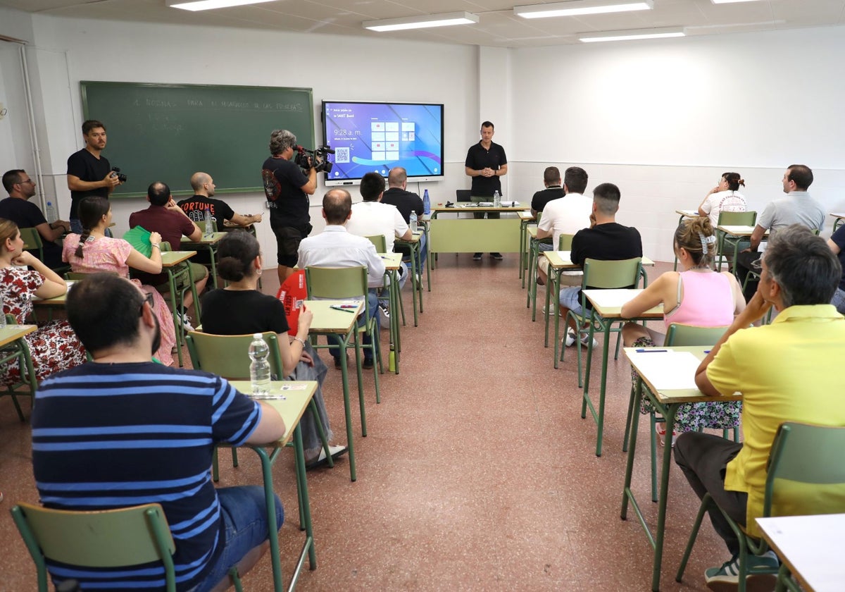 Las pruebas en Toledo se han celebrado en las aulas de la Universidad Laboral