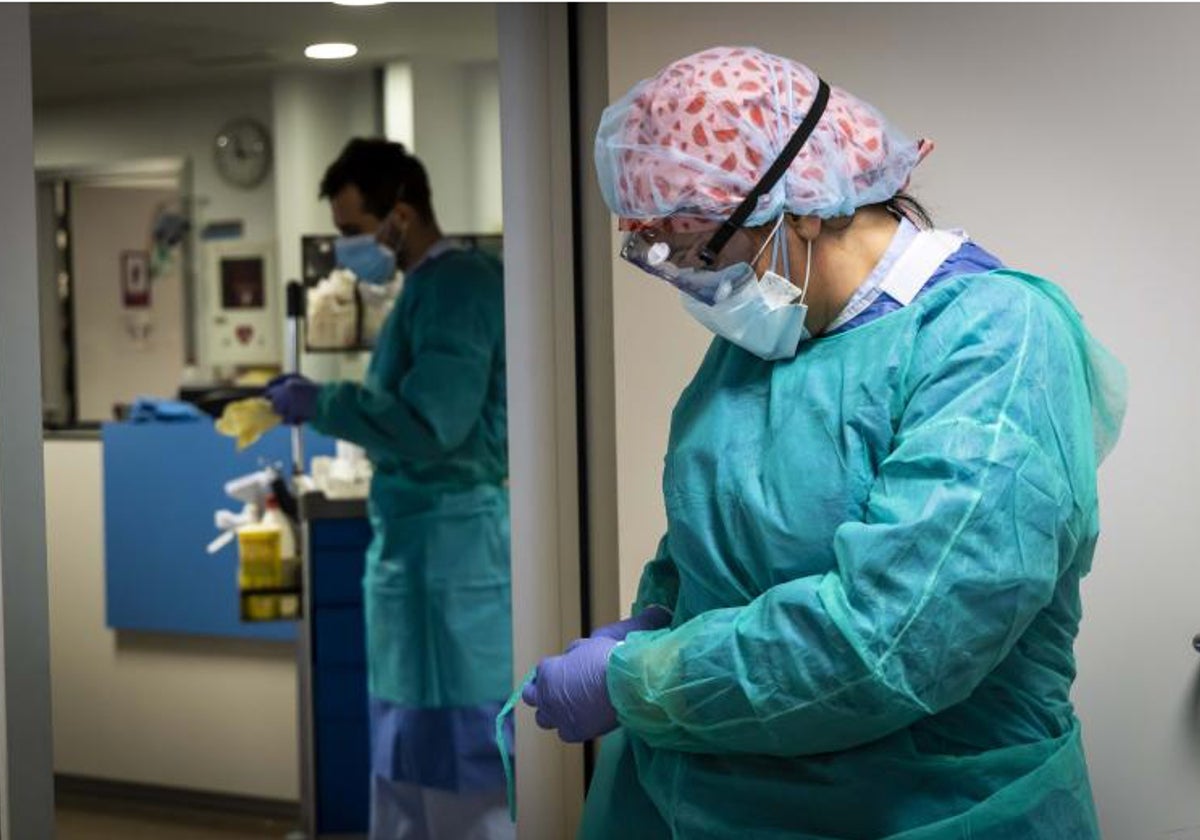 Personal de un hospital de la Comunidad Valenciana