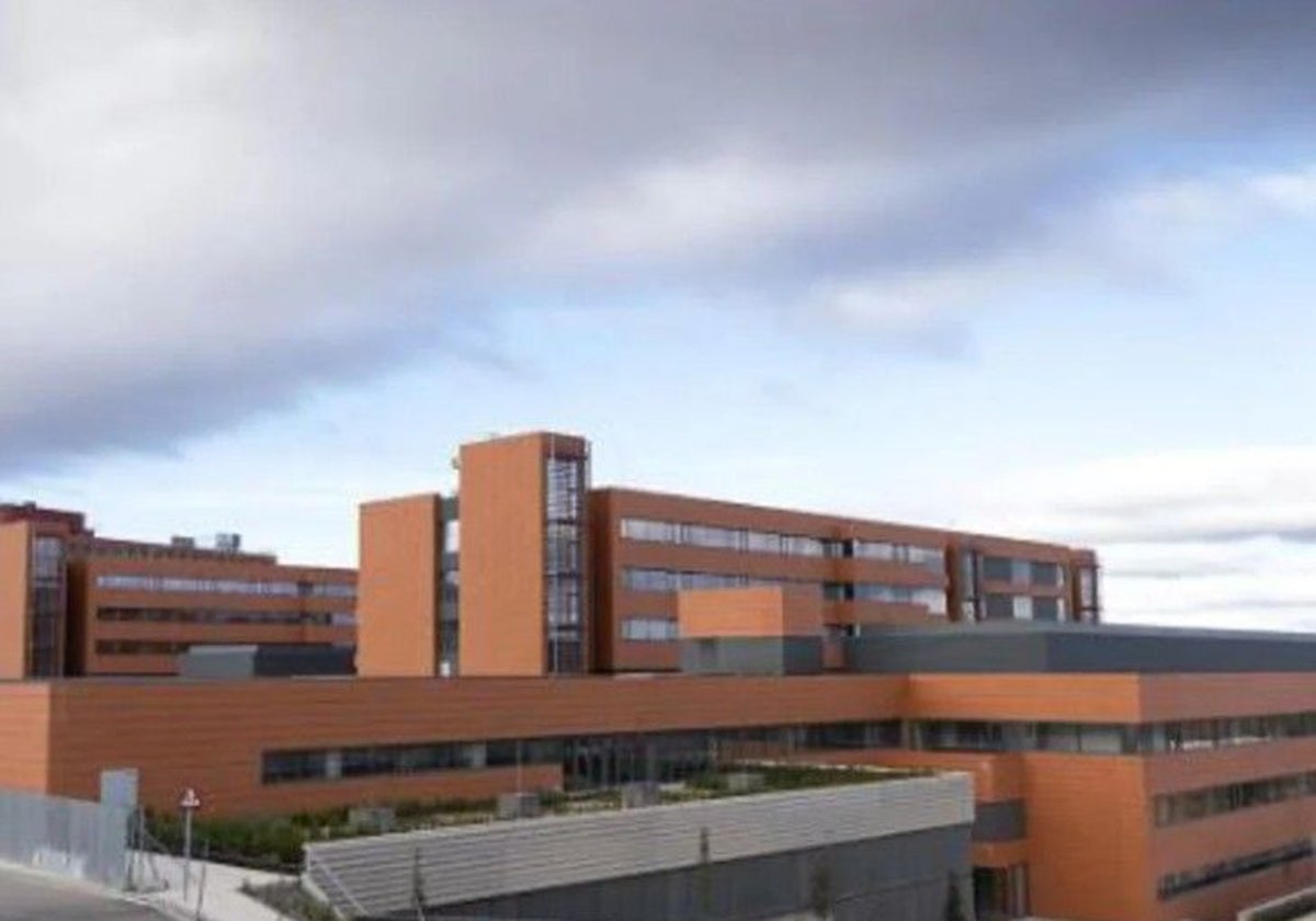 Fachada del Hospital Universitario de Guadalajara