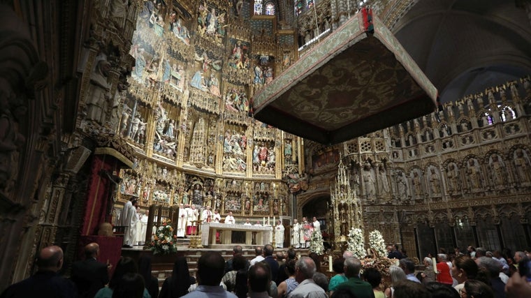 Impresionante el altar de la catedral primada de Toledo