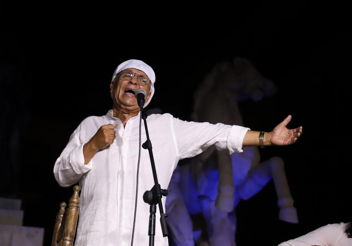 El Pele y Chico Pérez deslumbran con su talento en la Noche Blanca del Flamenco en Córdoba, en imágenes