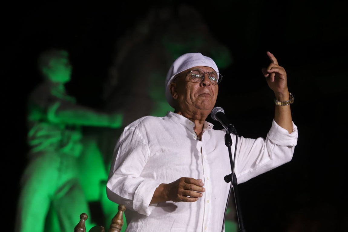 El Pele y Chico Pérez deslumbran con su talento en la Noche Blanca del Flamenco en Córdoba, en imágenes
