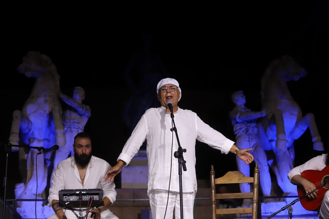 El Pele y Chico Pérez deslumbran con su talento en la Noche Blanca del Flamenco en Córdoba, en imágenes