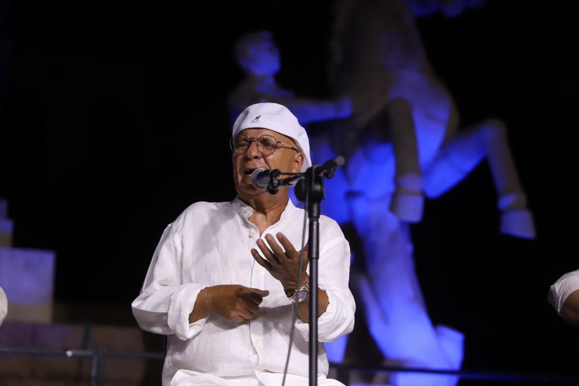 El Pele y Chico Pérez deslumbran con su talento en la Noche Blanca del Flamenco en Córdoba, en imágenes