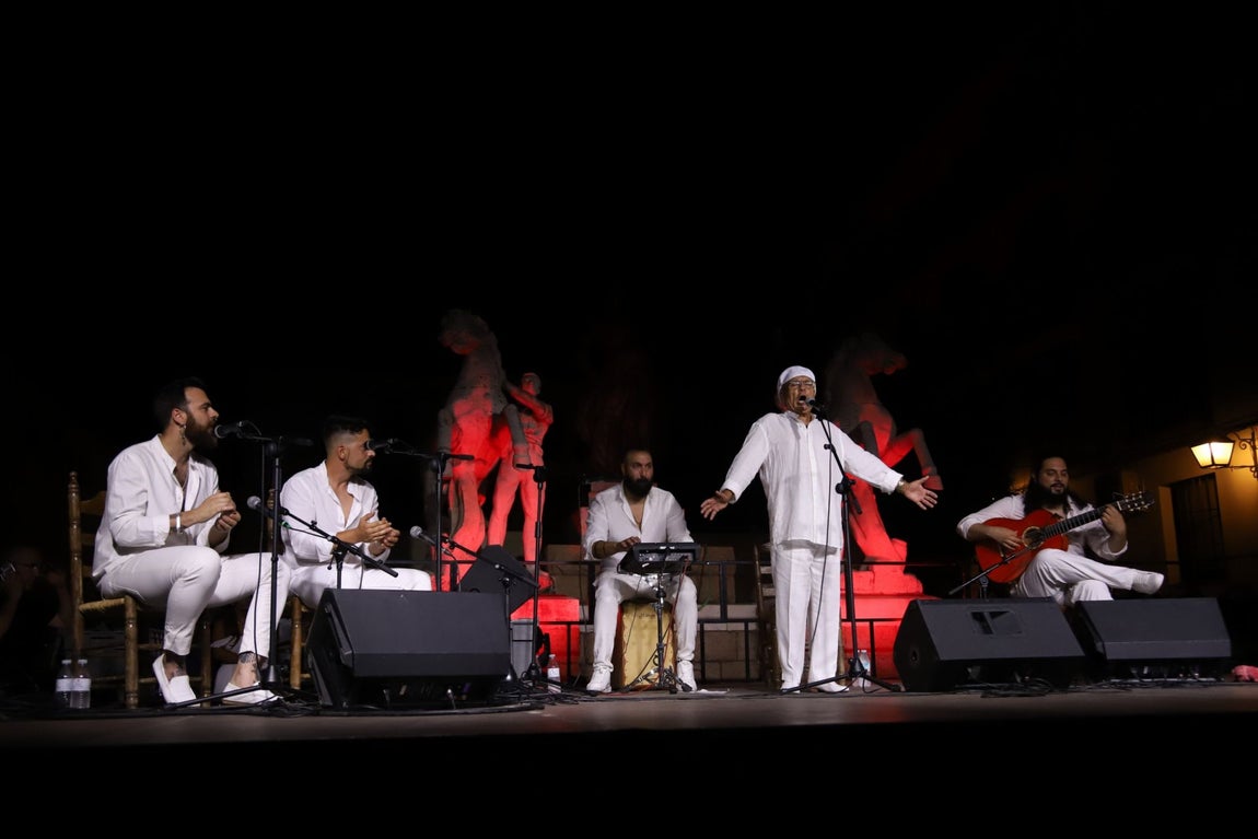El Pele y Chico Pérez deslumbran con su talento en la Noche Blanca del Flamenco en Córdoba, en imágenes