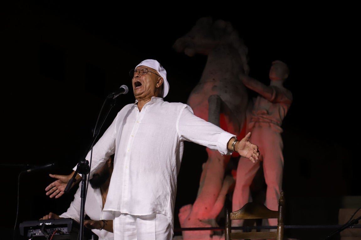 El Pele y Chico Pérez deslumbran con su talento en la Noche Blanca del Flamenco en Córdoba, en imágenes