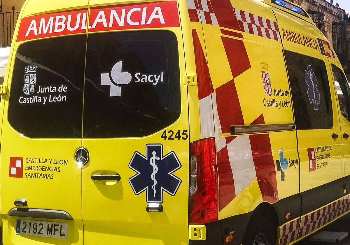 Ambulancia de Sacyl, en una imagen de archivo