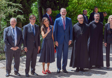 El Rey celebra la labor de Montserrat contra «los discursos totalitarios» y «las identidades excluyentes»