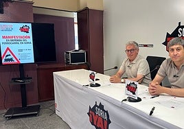 Soria también saldrá a la calle en defensa del ferrocarril: «El único tren que pasa es el de las excusas»