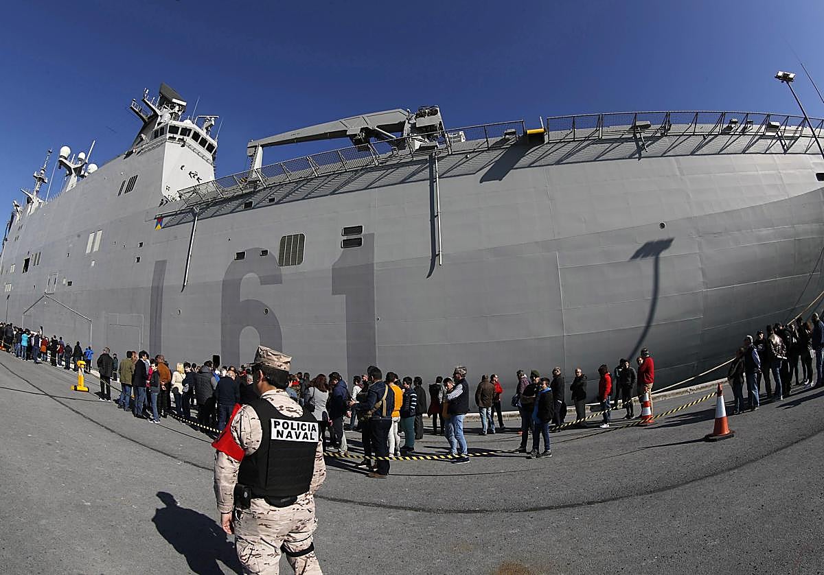 Imagen de archivo del Juan Carlos I en Getxo