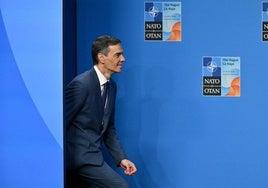 Pedro Sánchez, presidente del Gobierno, este miércoles