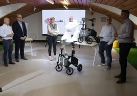 Los robots 'Andin', 'Inotec', 'Cabtec' y 'Cama-up' para «mejorar el día a día» de los mayores y dependientes