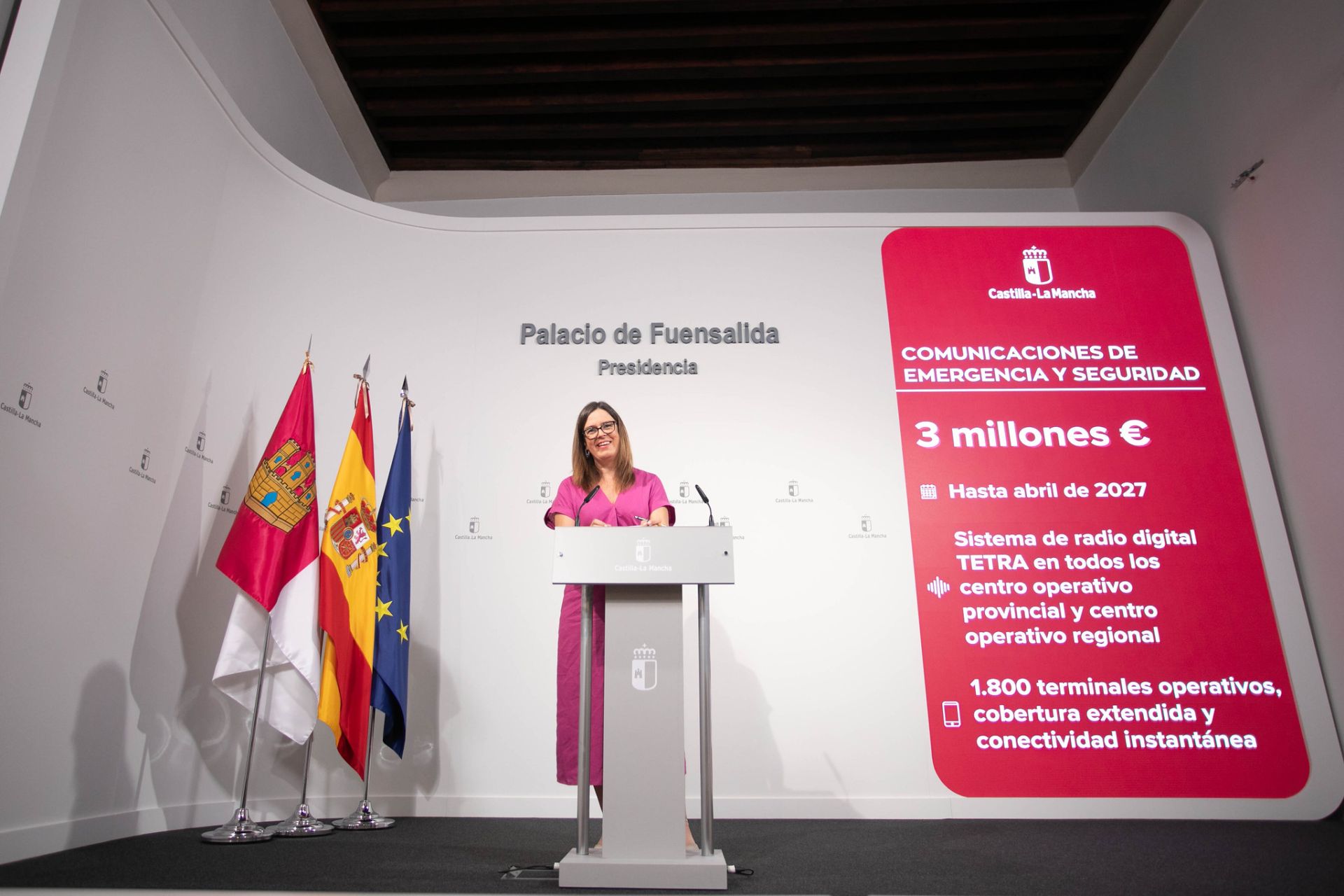 Castilla-La Mancha refuerza su red de comunicaciones de emergencia con una inversión de tres millones