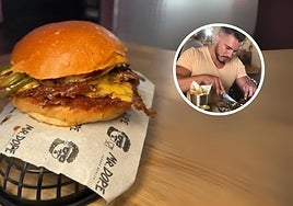 Va a probar la hamburguesa más famosa de Córdoba y esta es su reacción: «Si esto gotea así...»