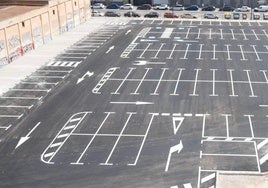El barrio de Valencia que estrena aparcamiento de 149 plazas en un solar de 3.000 metros cuadrados