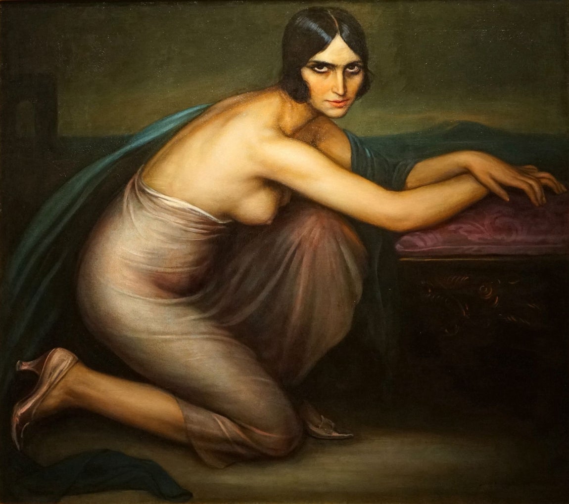 Las obras de Julio Romero de Torres en la colección de Blas García, en imágenes